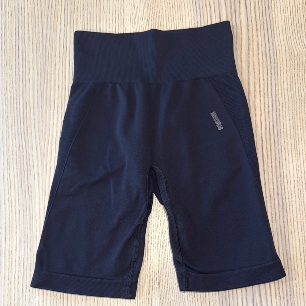 Gymshark Black Biker Shorts